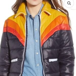 Mother early riser stranger things puffer NWT’s